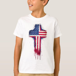 "Patriotic Christian American Kor T Shirt