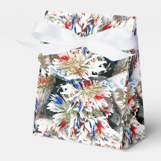 Patriotic Chrysanthemums Presentaskar (Framsidan Sidan)