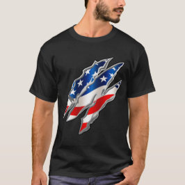 Patriotic Clawmarks T-Shirt