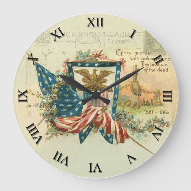 Patriotic Clock - Glory Guards Stor Klocka (Framsida)