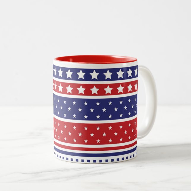 Patriotic Coffee Mugg (Framsida höger)