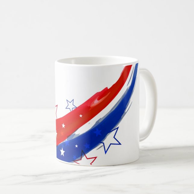 Patriotic Coffee Mugg (Framsida höger)