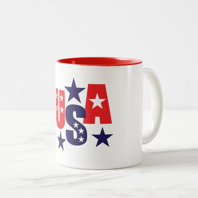 Patriotic Coffee Mugg (Framsida höger)