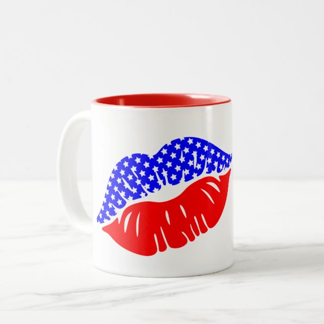Patriotic Coffee Mugg (Framsida vänster)