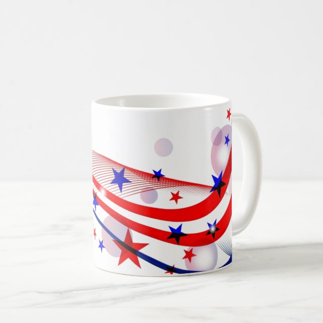 Patriotic Coffee Mugg (Framsida höger)