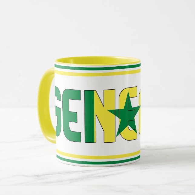 Patriotic Coffee "Sippin" med NordMakedonien Mugg (Framsida vänster)