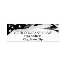 PATRIOTIC Company Namn USA American Flagga