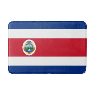Patriotic Costa Rica Flagga Badrumsmatta