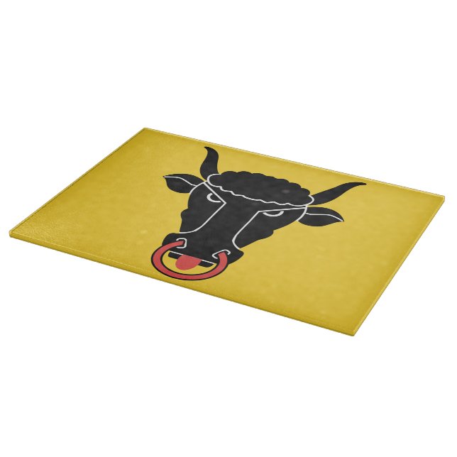 Patriotic cutting board with Flag of Uri (Hörn)