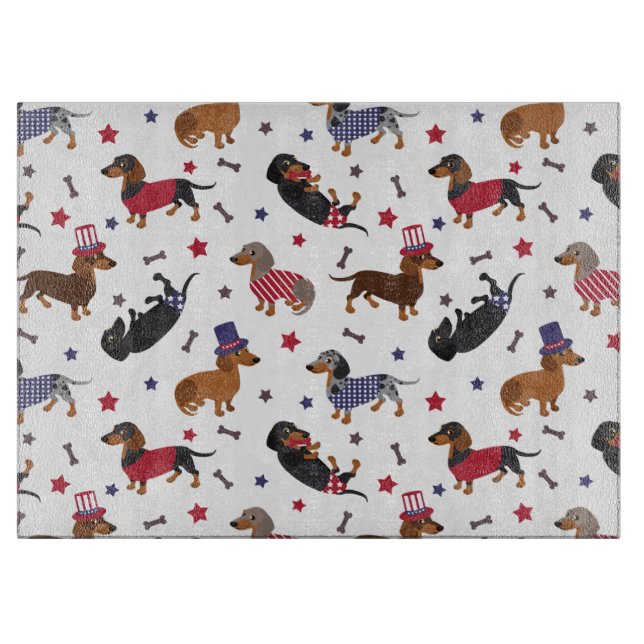 Patriotic Dachshund (Framsidan)