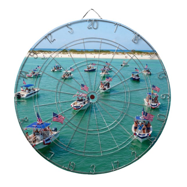 Patriotic Dart board Boot Tema Darttavla (Framsidan)