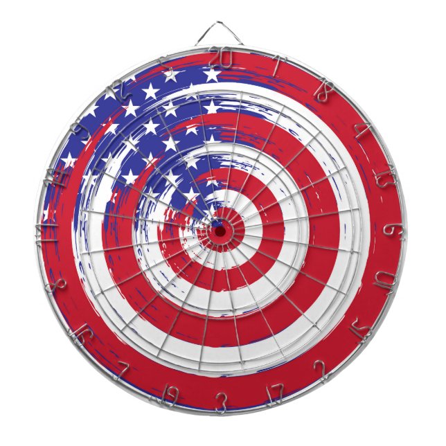 Patriotic Dartboard Darttavla (Framsidan)