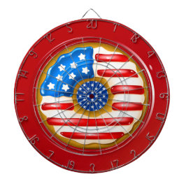 Patriotic Donut Dartboard Darttavla
