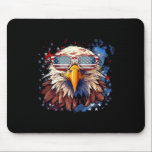 Patriotic Eagle 4:e juli USA flagga Självständighe Musmatta<br><div class="desc">Patriotic Eagle 4:e juli USA flagga Independence day</div>