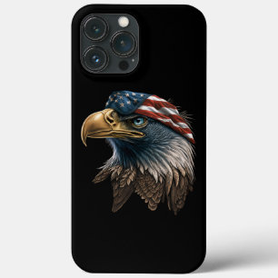 Patriotic Eagle American Flagga 4 juli
