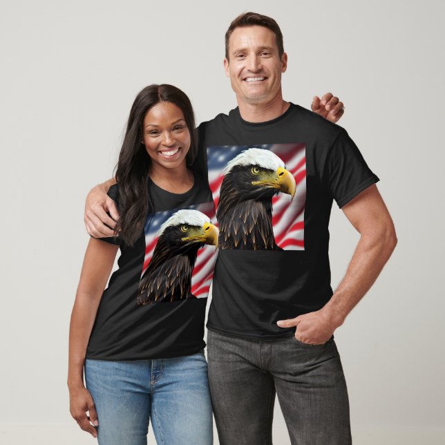 Patriotic/Eagle/American/USA T Shirt (Unisex)