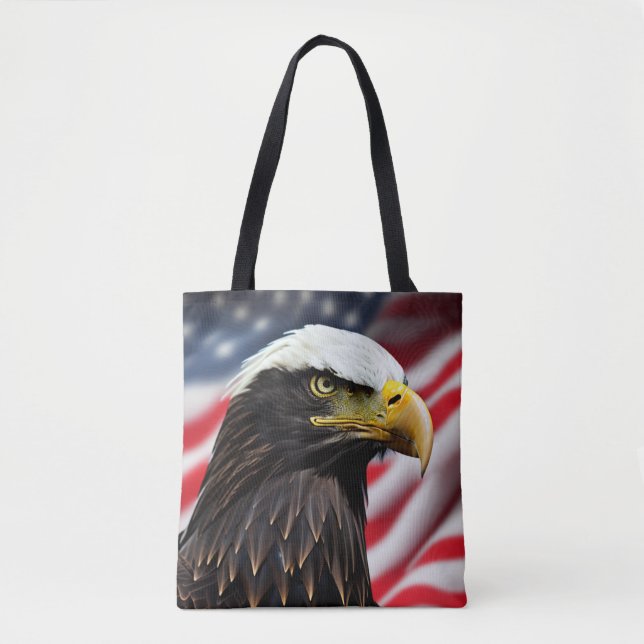 Patriotic/Eagle/American/USA Tygkasse (Framsida)