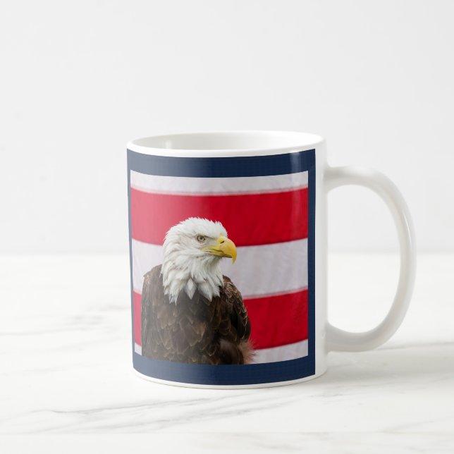 Patriotic Eagle Kaffemugg (Höger)