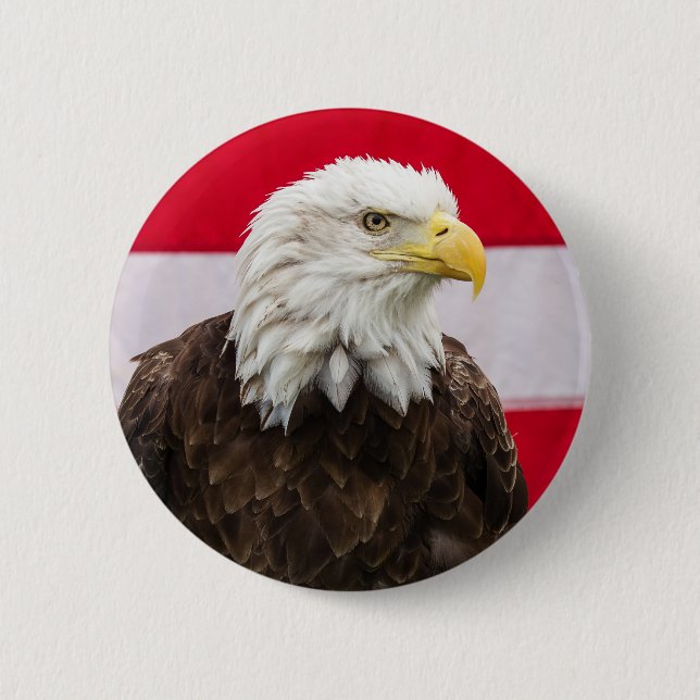 Patriotic Eagle Knapp (Framsida)