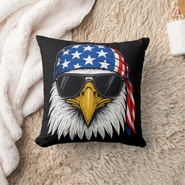Patriotic Eagle Kudde (Filt)