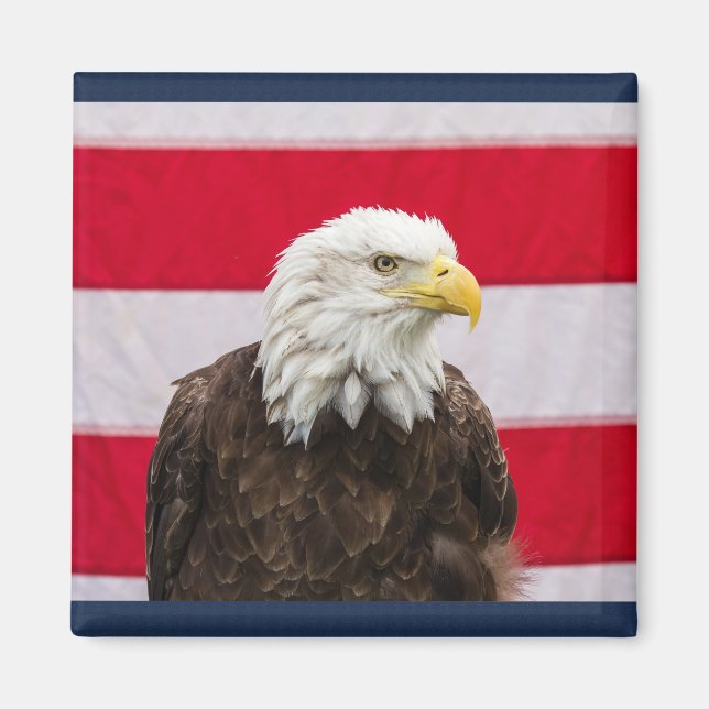Patriotic Eagle Magnet (Framsidan)