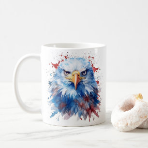 Patriotic Eagle Mugg