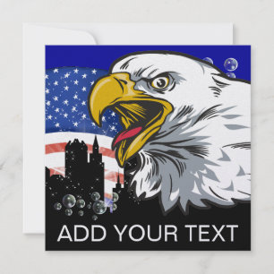Patriotic Eagle - SRF Inbjudningar