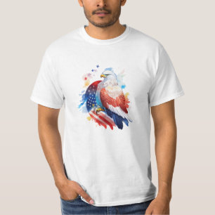 Patriotic Eagle T Shirt