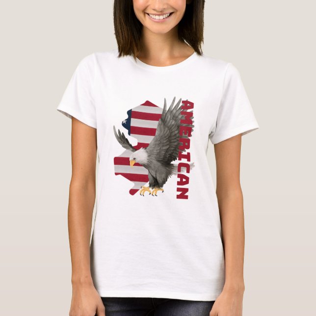 Patriotic Eagle Tee (Framsida)