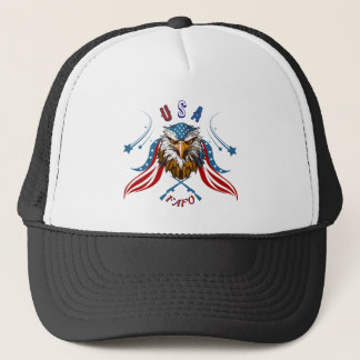 Patriotic Eagle USA FAFOTrucker Hat Keps