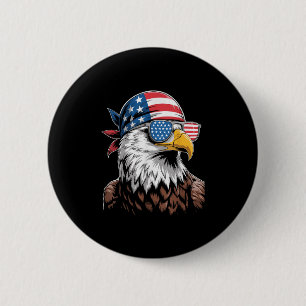 Patriotic Eagle Usa Sungles Bandana 4 juli Knapp