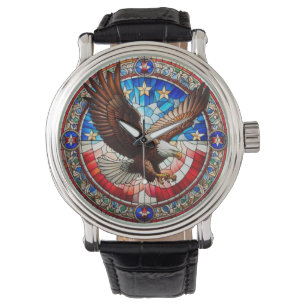 Patriotic Eagle Watch Armbandsur