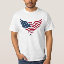 Patriotic Eagles USA flagga American 4:e juli
