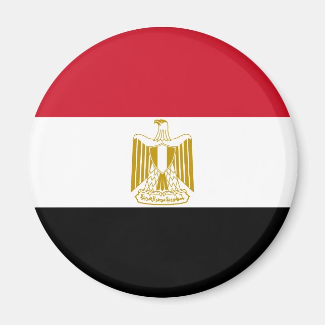 Patriotic Egypt Flag Magnet (Framsidan)
