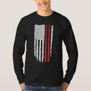 Patriotic Fantastisk Drummer Distress American Fla T Shirt