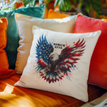 Patriotic Färg America Bold Eagle