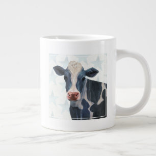 Patriotic Farm - Cow Jumbo Mugg