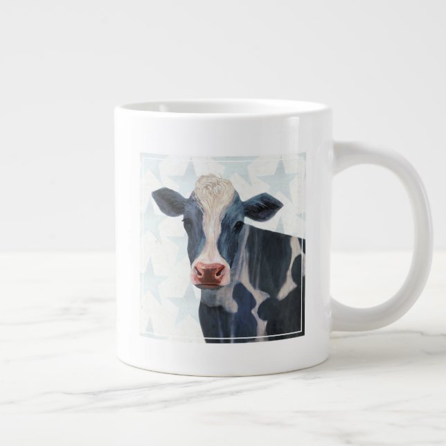 Patriotic Farm - Cow Jumbo Mugg (Höger)