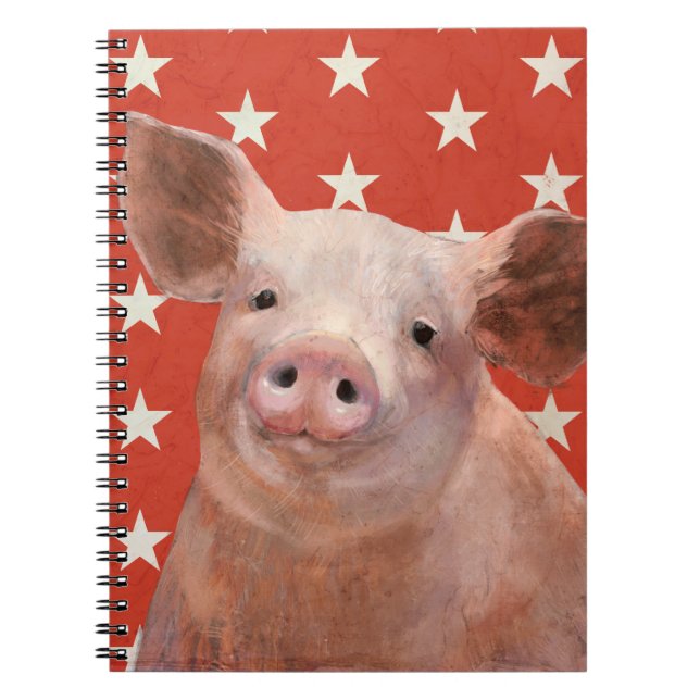 Patriotic Farm - Gris Anteckningsbok (Framsidan)