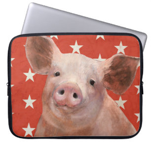 Patriotic Farm - Gris Laptop Fodral