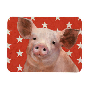 Patriotic Farm - Gris Magnet