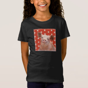 Patriotic Farm - Gris T Shirt