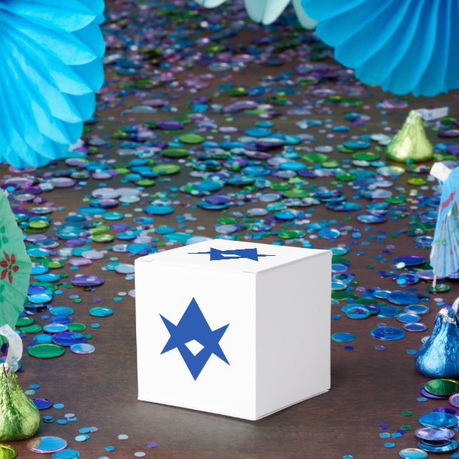 Patriotic favor box with Flag of Toyota City Presentaskar (Part)