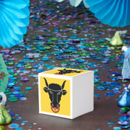 Patriotic favor box with Flag of Uri, Switzerland Presentaskar