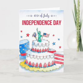 Patriotic Firande Kort