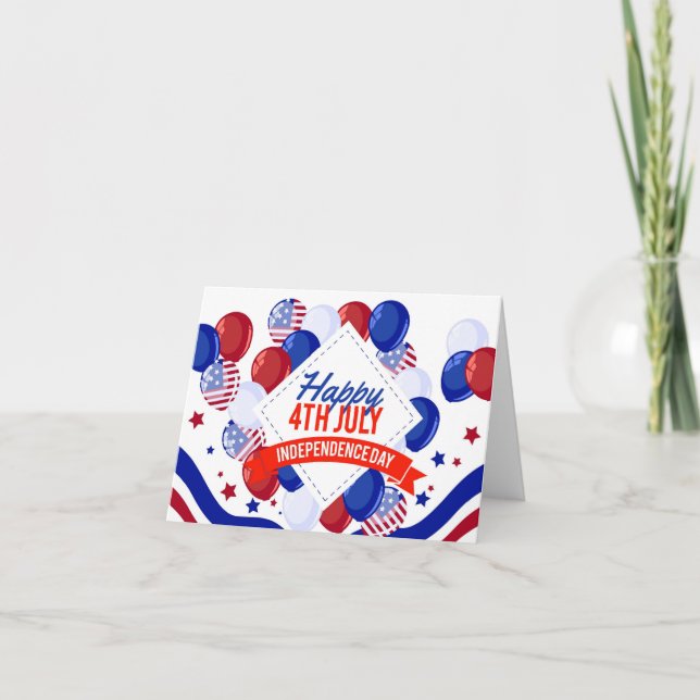 Patriotic Firande Kort (Framsida)