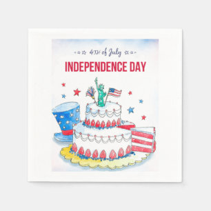 Patriotic Firande Pappersservett
