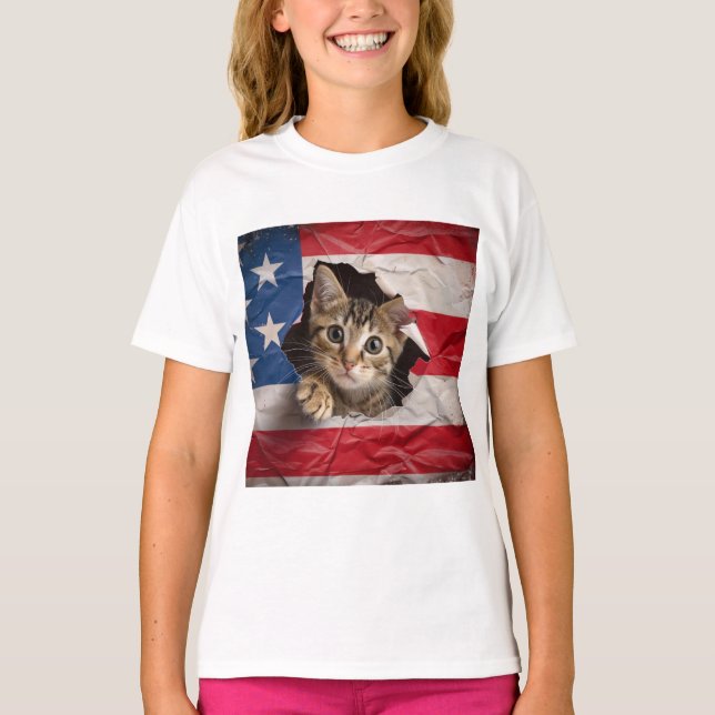 Patriotic Firande T Shirt (Framsida)