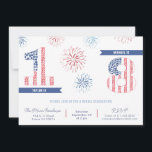 Patriotic Firecracker Kids Joint Birthday Party Inbjudningar<br><div class="desc">Denna gemensamma utformning av födelsedagsfesten är en perfekt för en sommarfödelsedag,  särskilt runt en helgdag-dag den 4 juli. Alla vattenfärgade inslag-händer som målats av mig innan de skannas till digital form.</div>