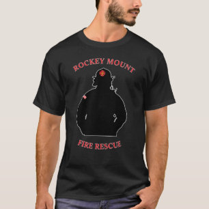 Patriotic Firefighter Malese Kor Flagga Design T Shirt